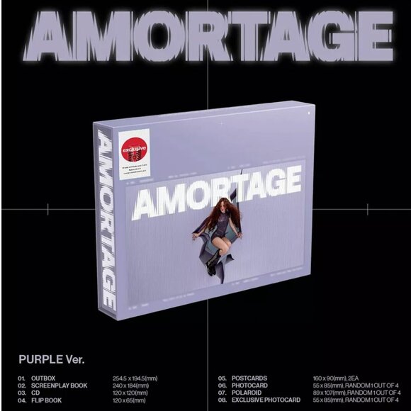 Jisoo (BLACKPINK) – Amortage Album (Target Exclusive) | NEW & SEALED 💜 - Picture 3 of 5